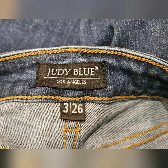 Judy Blue Women's Blue Boot Cut Jeans - Picture 4 of 6